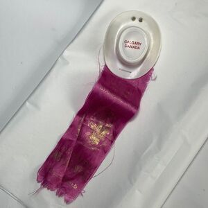 Calgary Stampede Hat pin with Highlander Hotel Ribbon